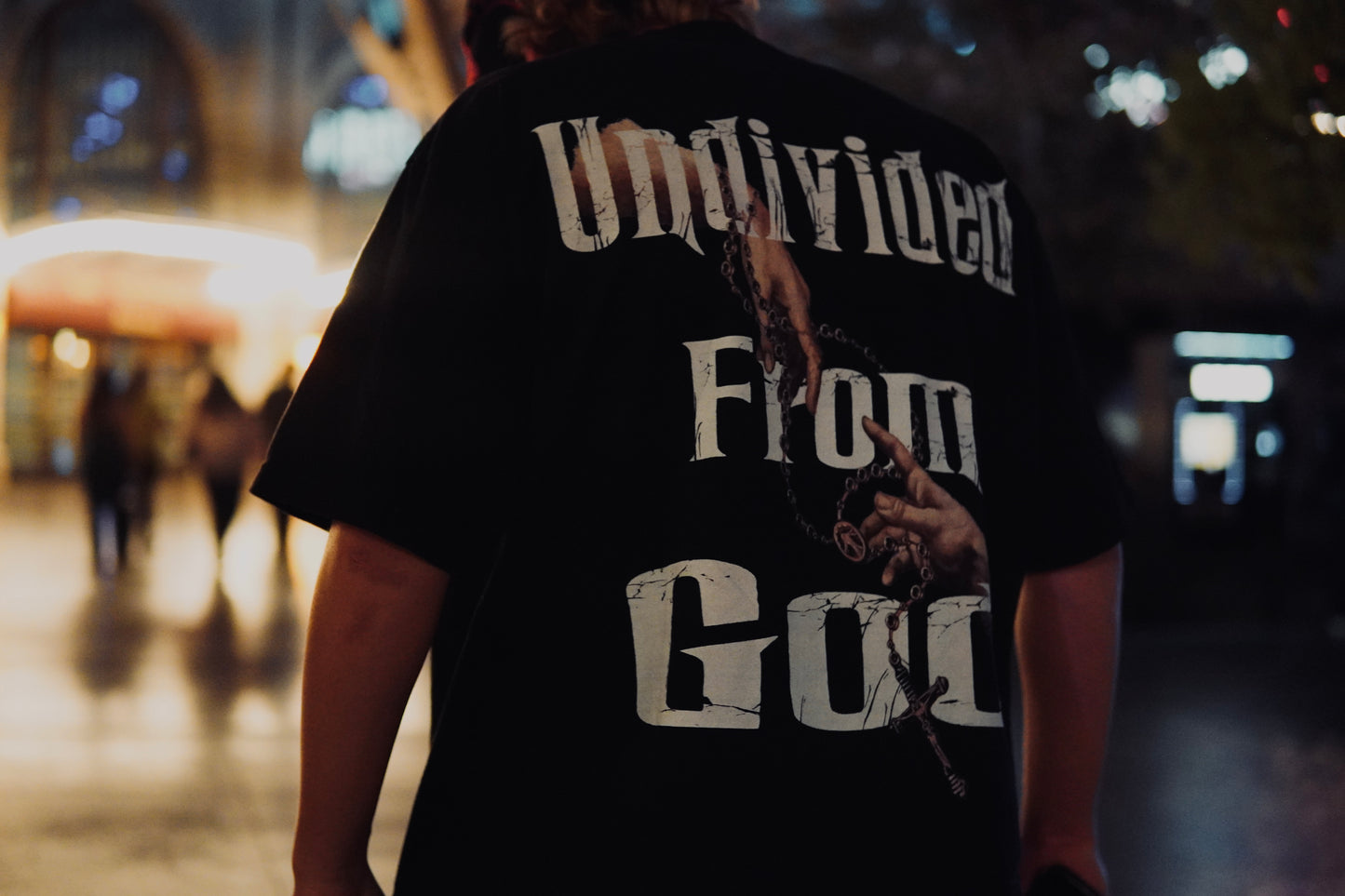 Undivided From God Drop Shoulder Fit Tee
