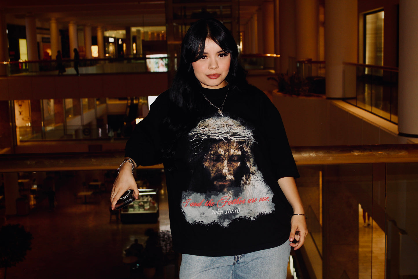 Undivided From God Drop Shoulder Fit Tee